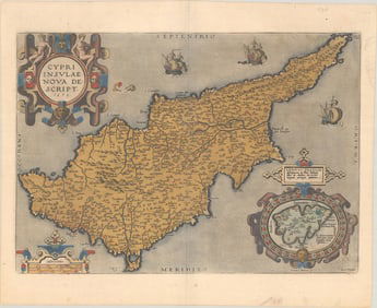 MAP, Cyprus, Ortelius