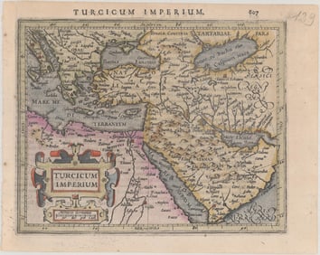 MAP, Middle East, Mercator
