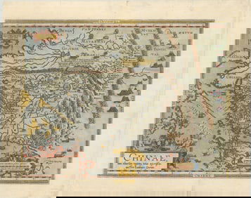 MAP, China, Ortelius