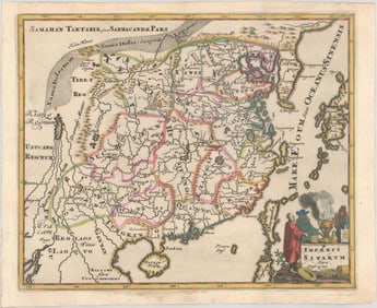 MAP, China, Korea & Japan, Cluver