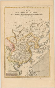 MAP, China, Korea & Japan, Bonne