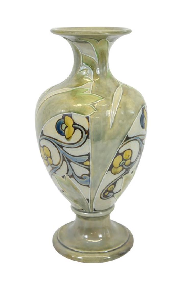 Mark V Marshall for Royal Doulton, a stoneware footed (1 of 4)