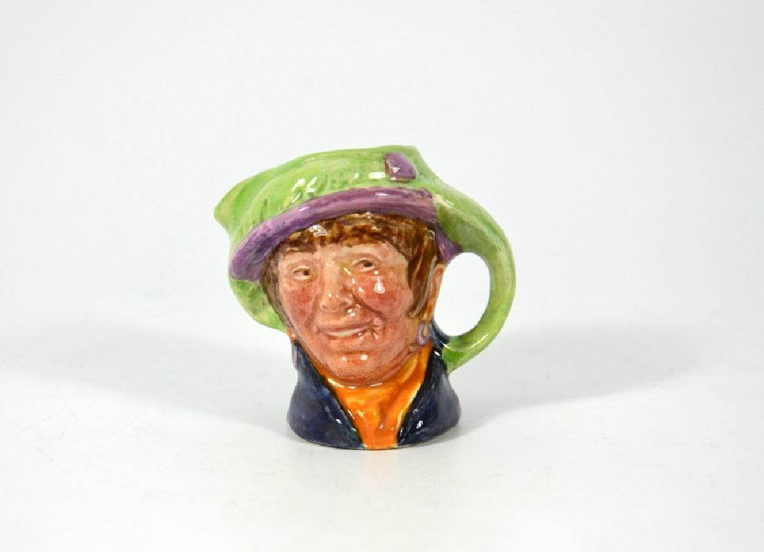A very rare Royal Doulton miniature character jug, (1 of 2)