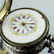 A Victorian silver fob watch on chain, chased, the dial - 3