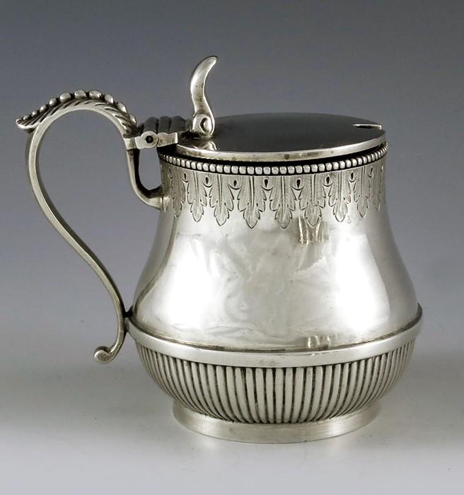 George Fox, London 1872, a Victorian silver mustard (1 of 8)