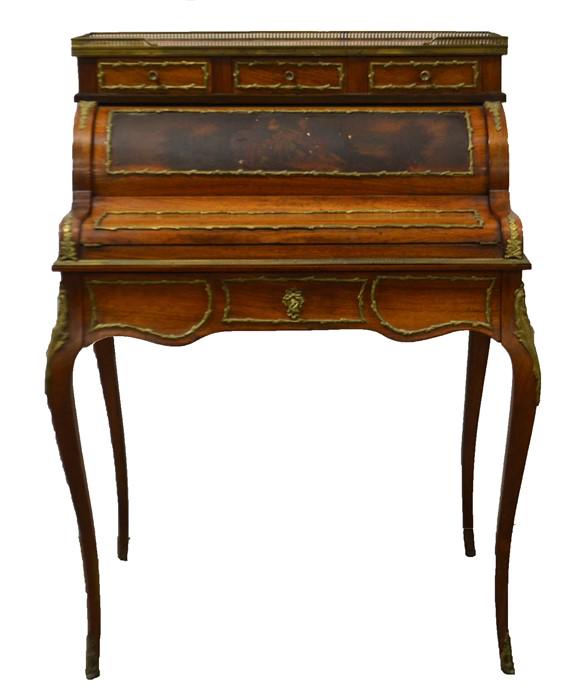 A Louis XV style ormolu mounted rosewood bonheur du (1 of 3)