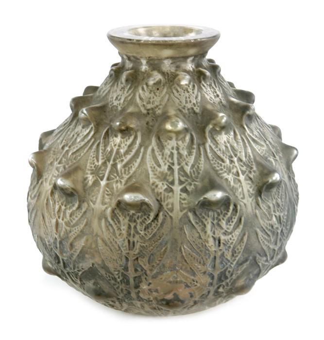 Rene Lalique, a Fougeres glass vase, model 923, (1 of 7)