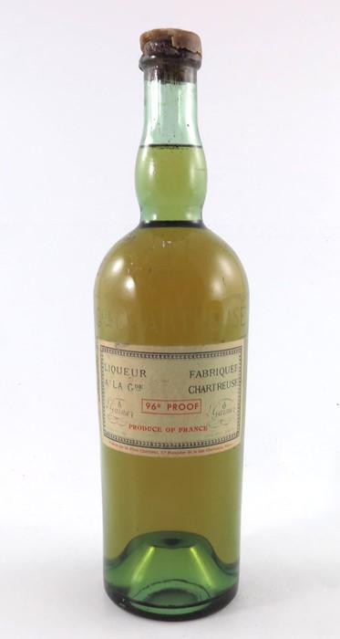 Chartreuse, Liqueur A La Gde, 1969, one bottle (1) (1 of 2)