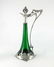 WMF, a Jugendstil silver plated and glass claret jug, - 4