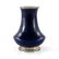 A Sevres silver mounted porcelain vase, 19th century,