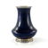 A Sevres silver mounted porcelain vase, 19th century, - 2