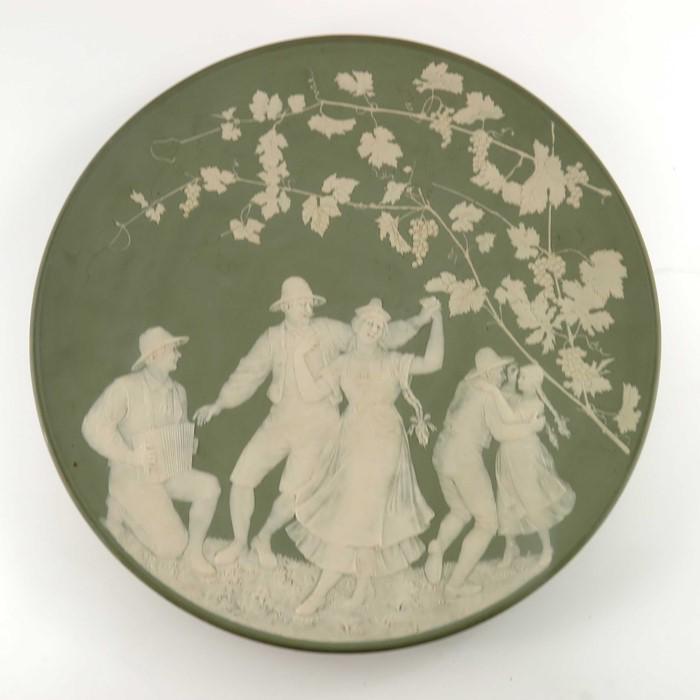 Mettlach, Villeroy and Boch, a large Pate Sur Pate (1 of 3)