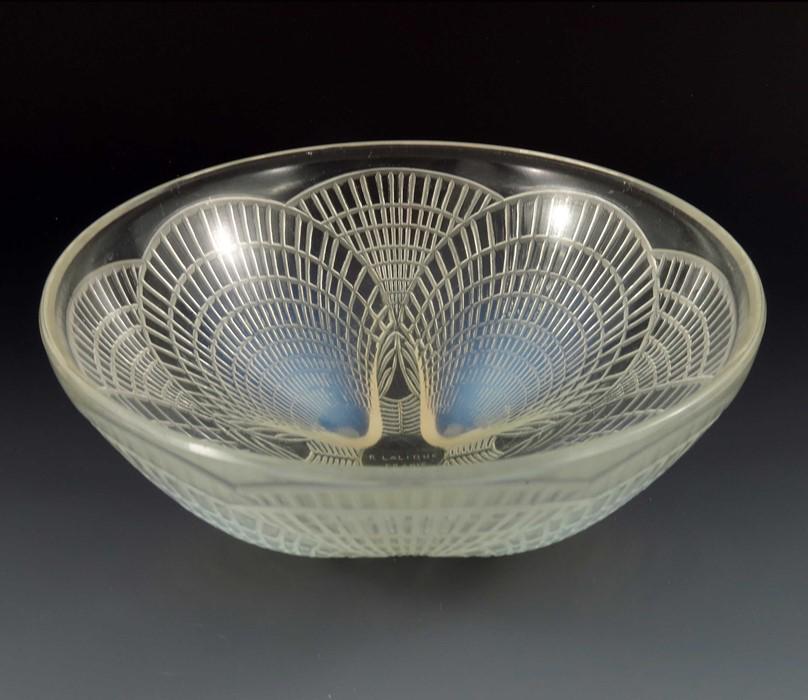 Rene Lalique, a Coquilles glass bowl, model 3201, (1 of 5)
