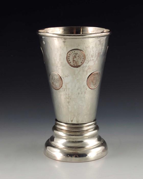 A George III Old Sheffield Plate tavern gaming coin (1 of 4)