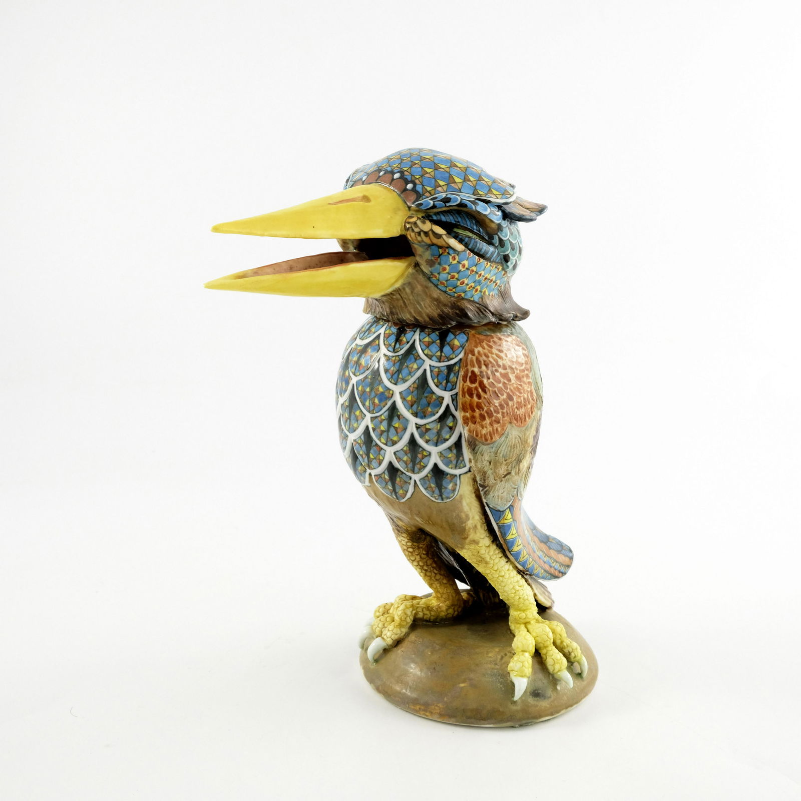 † David Burnham Smith, Woodpecker, a modelled porcelain (1 of 6)