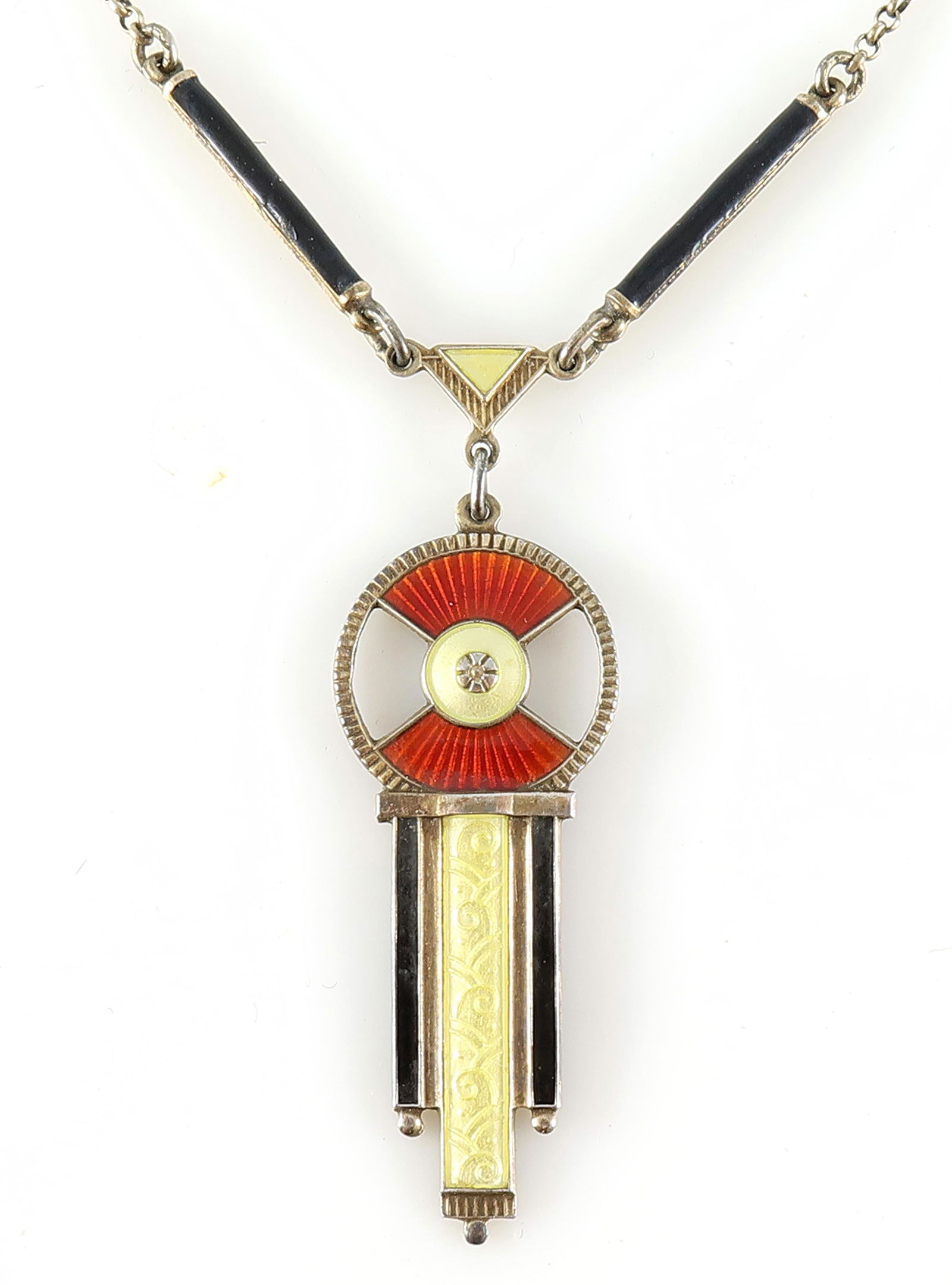 Bernard Meldahl, an Art Deco Norwegian silver gilt and (1 of 3)