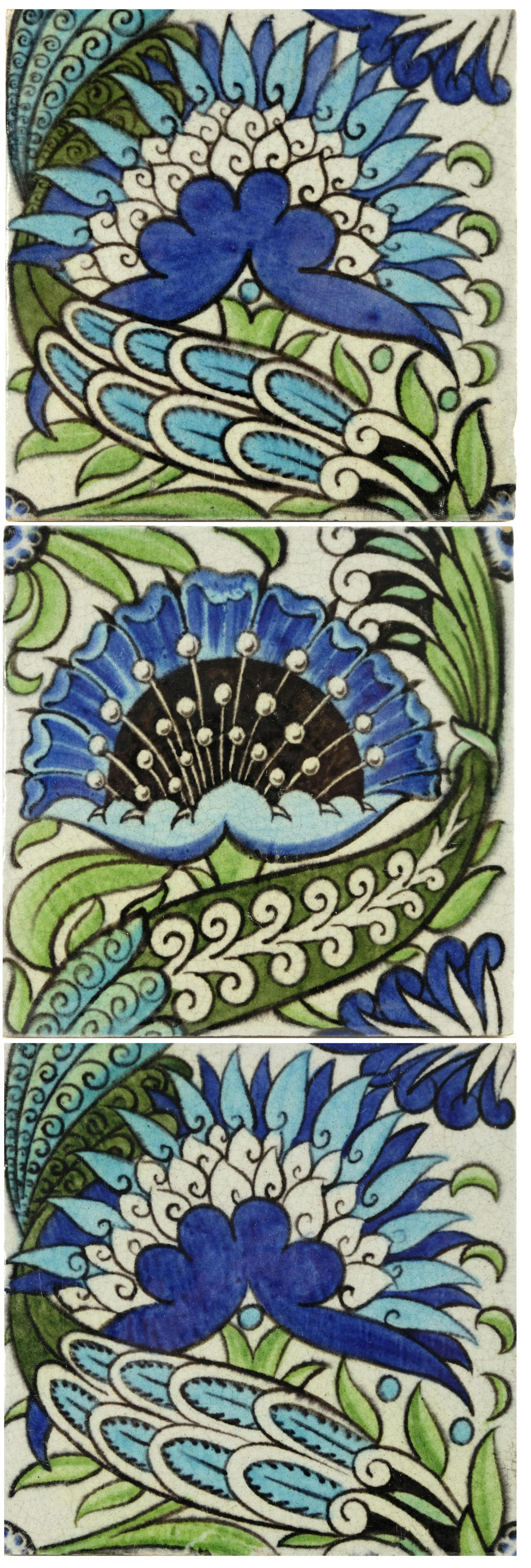 William De Morgan, a Mongolian three til (1 of 2)