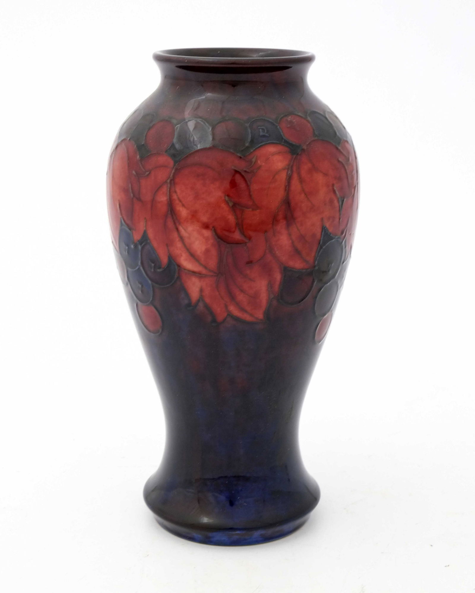 William Moorcroft, a Flambe Leaf and Ber (1 of 5)