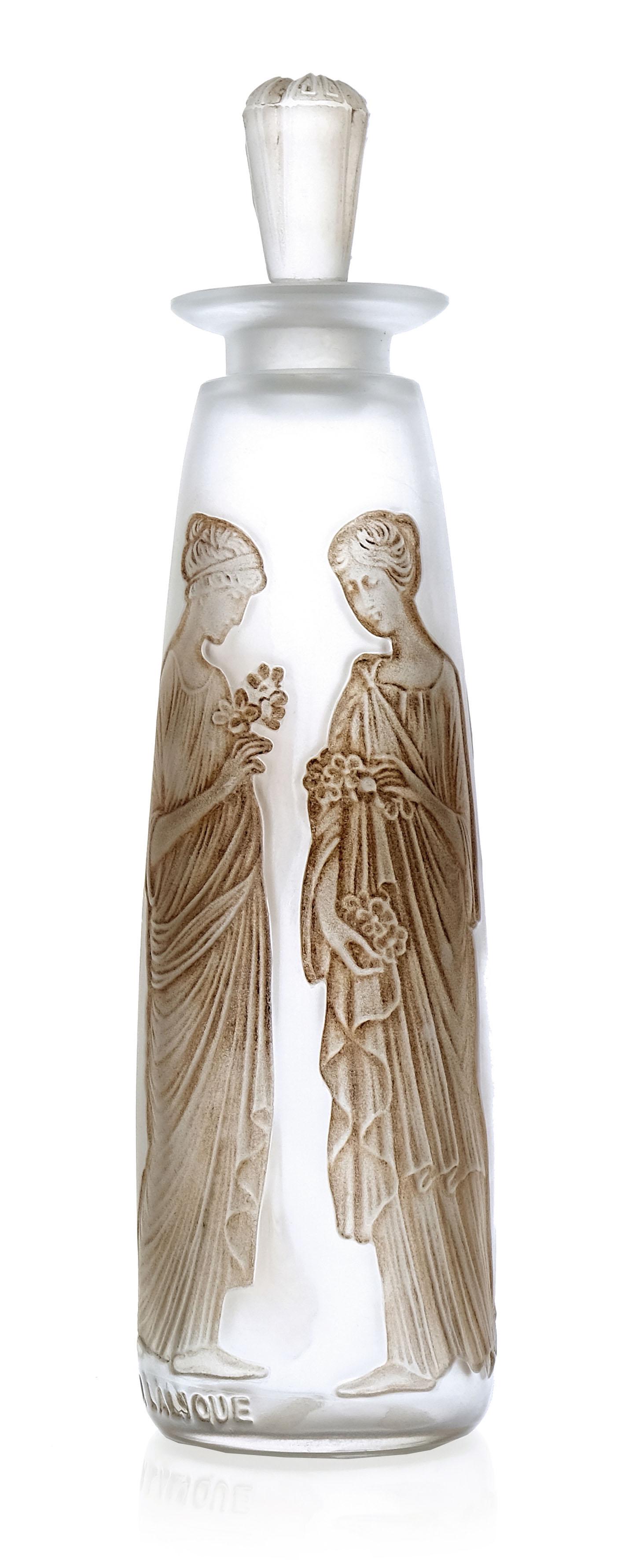 Rene Lalique for Coty, an Ambre Antique glass perf (1 of 5)