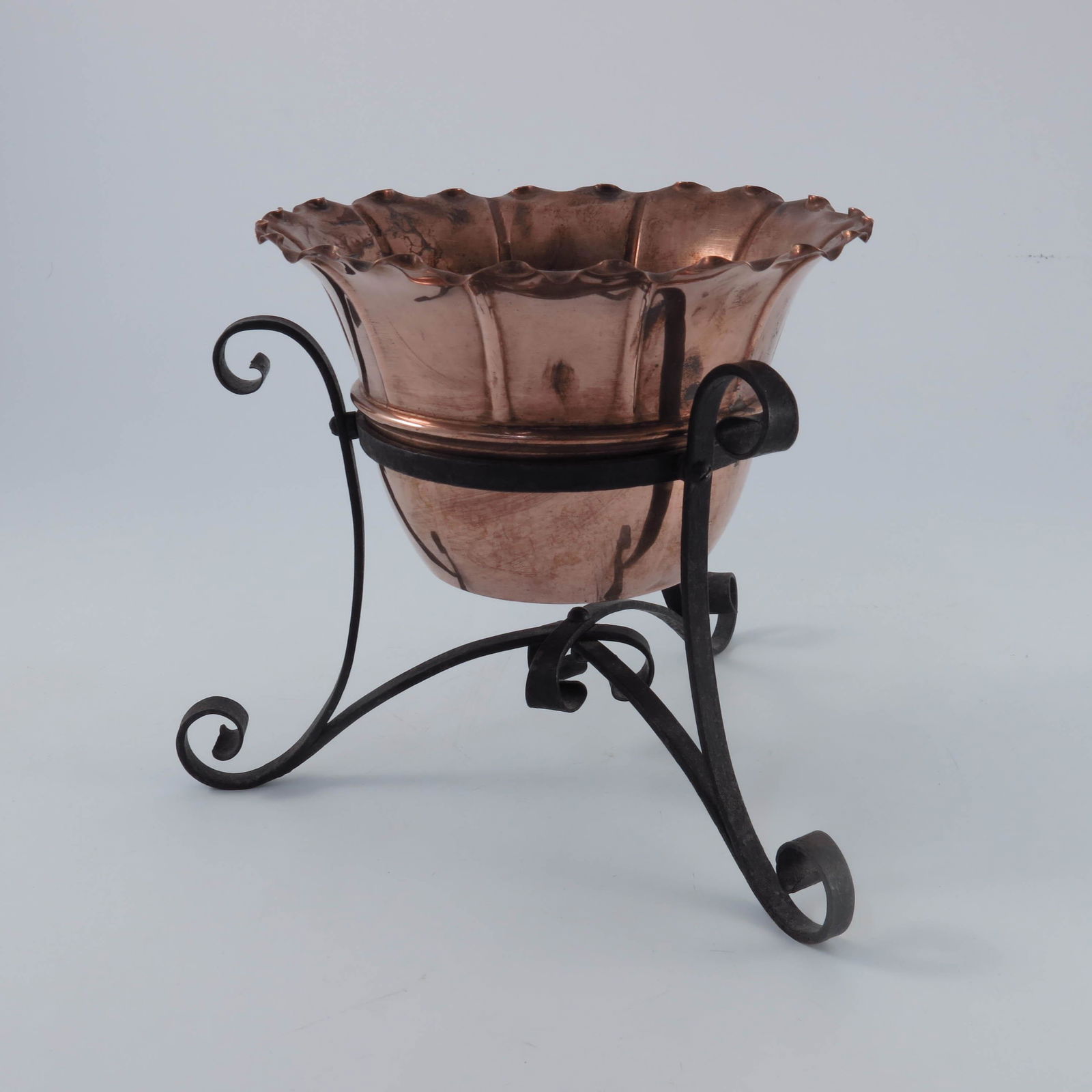 An Arts and Crafts copper and wrought ir (1 of 1)