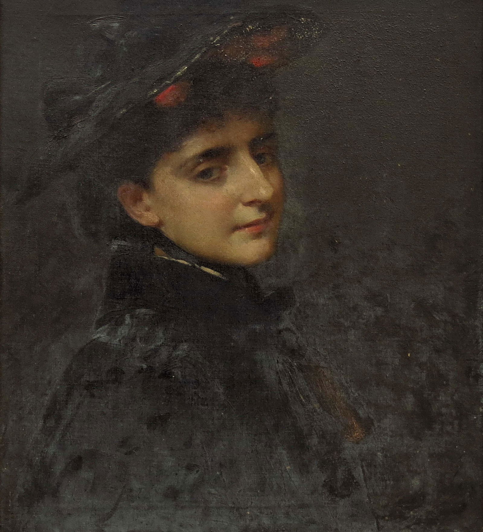 British School, late 19th Century, portr (1 of 3)