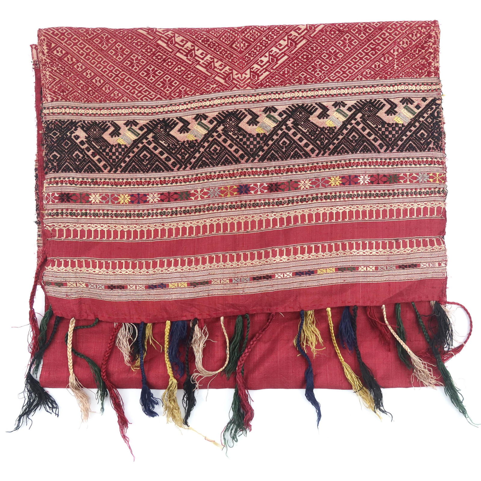 Asia/Laos: Miscellaneous woven and embro (1 of 5)