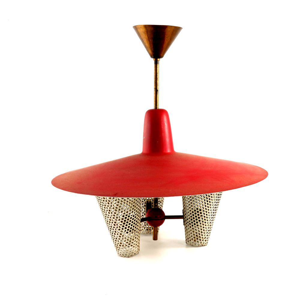 A Mid Century Modernist pendant light, c (1 of 3)