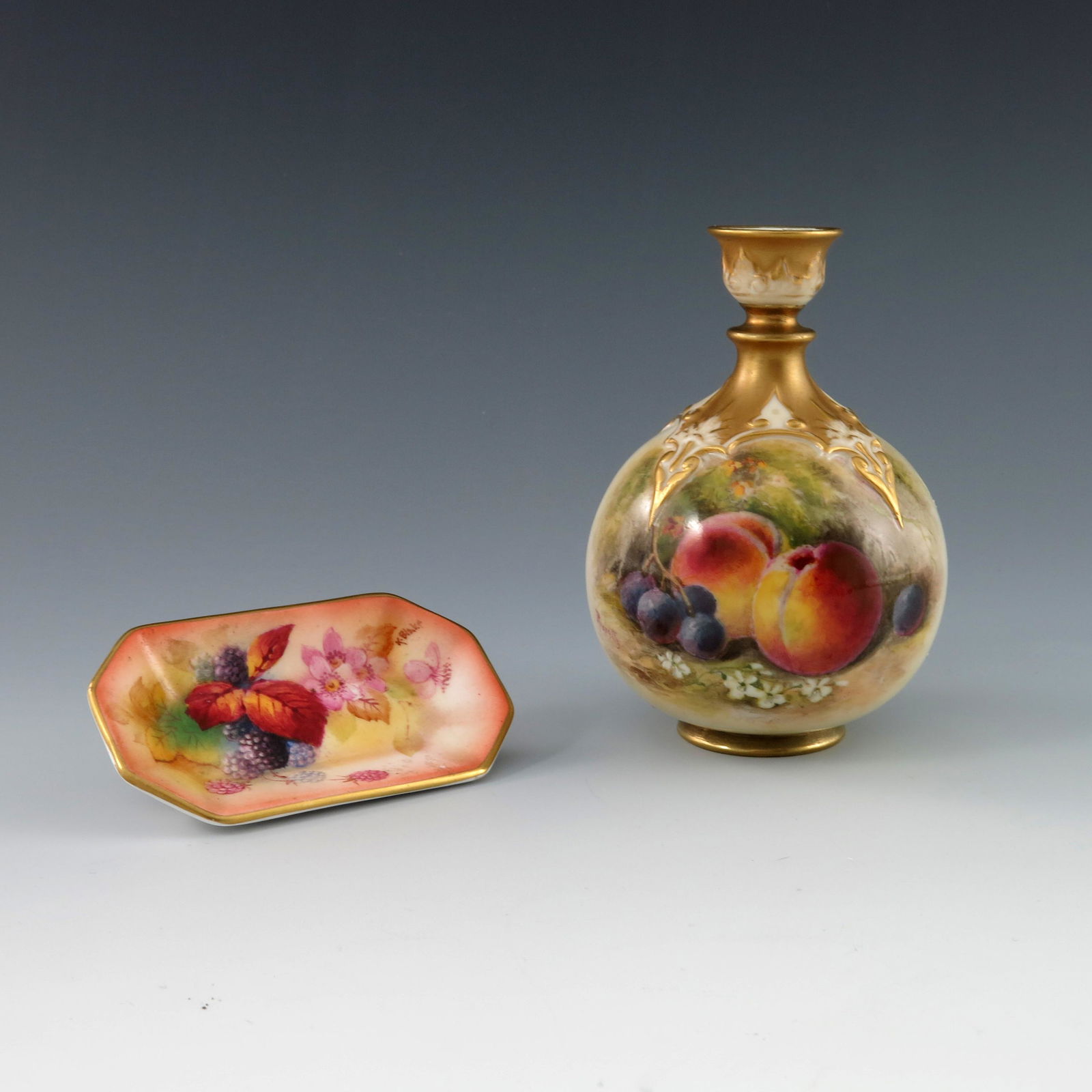 Ricketts for Royal Worcester, a fruit pa (1 of 4)