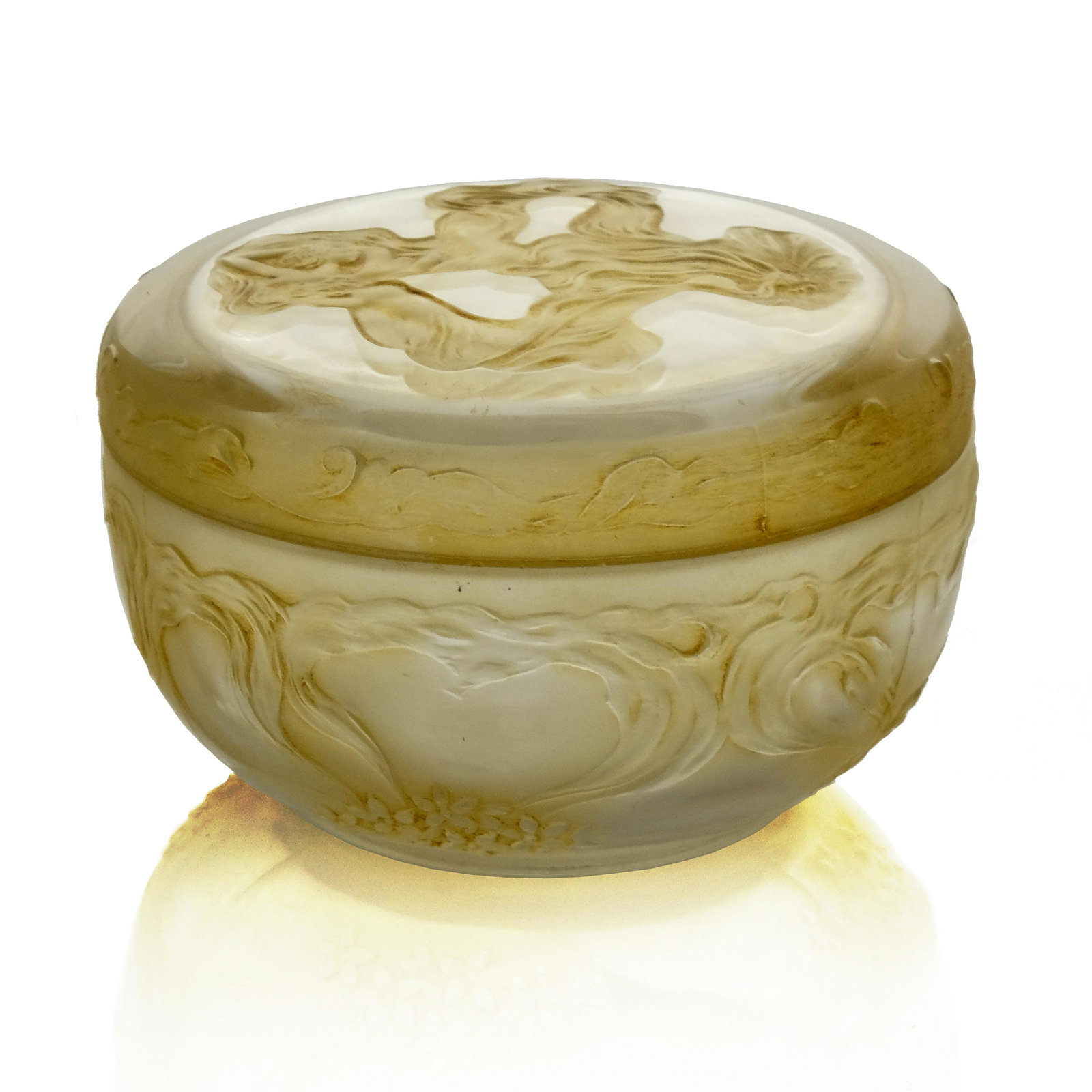 Rene Lalique for Coty, a L'Origan glass (1 of 5)