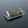 A George III silver nutmeg grater, Willi