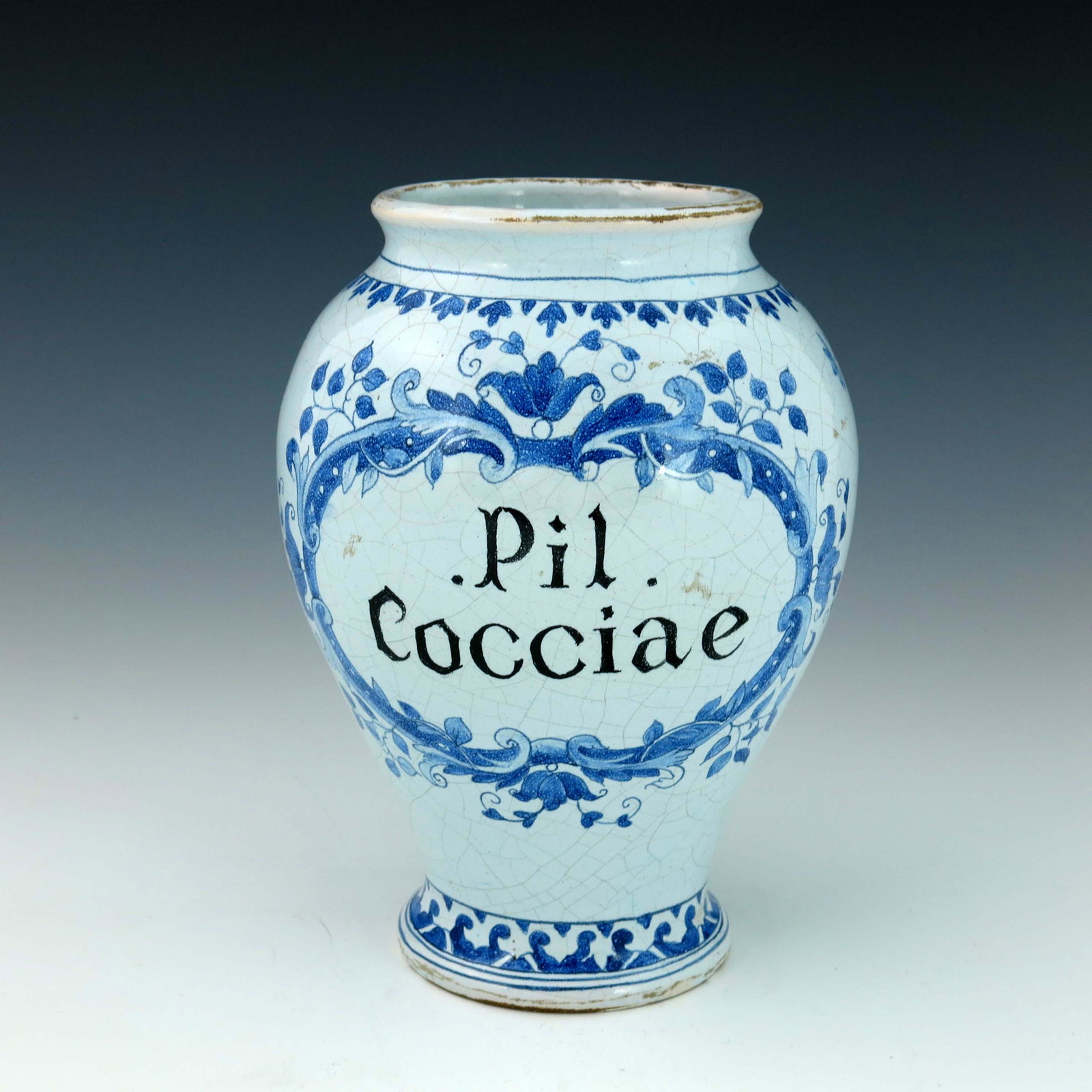 A Delft polychrome pharmacy jar, probabl (1 of 1)