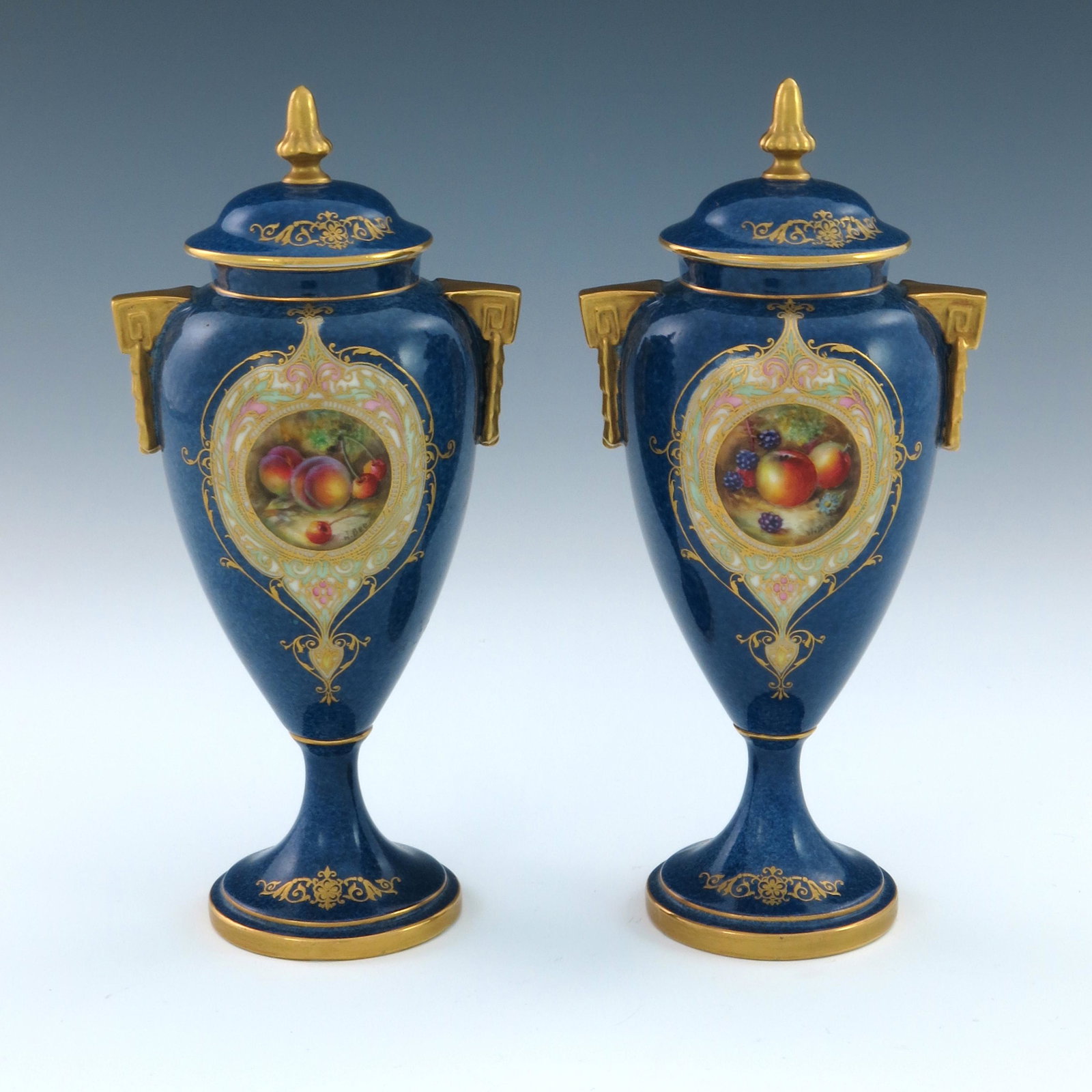 William Bee for Royal Worcester, a pair (1 of 5)