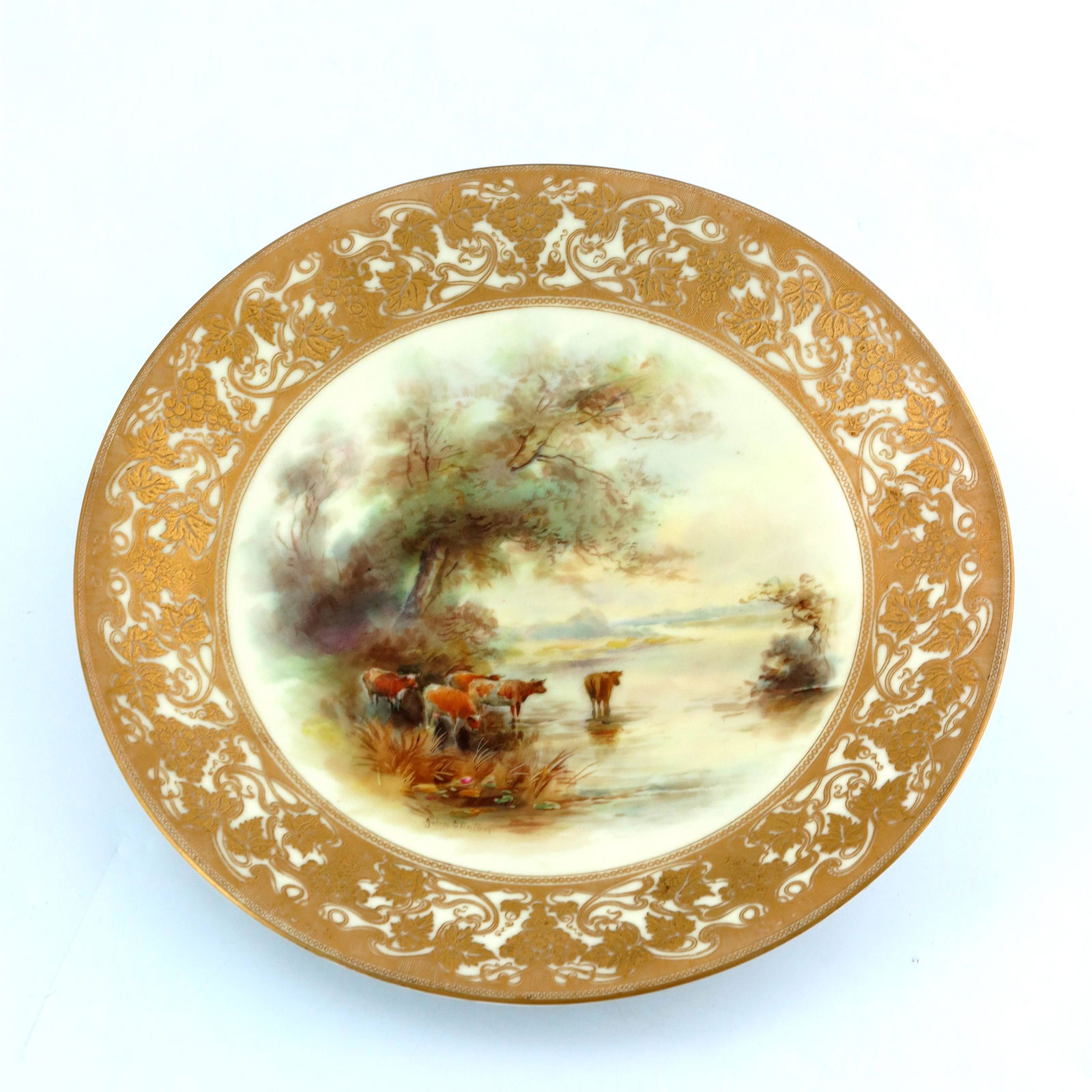 John Stinton for Royal Worcester, a cabi (1 of 5)