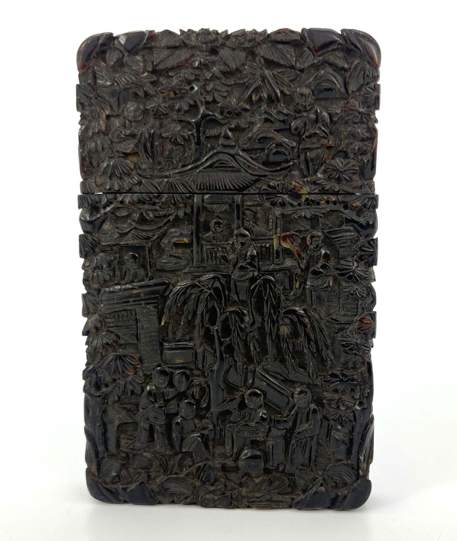 A Chinese Export tortoiseshell calling c (1 of 6)