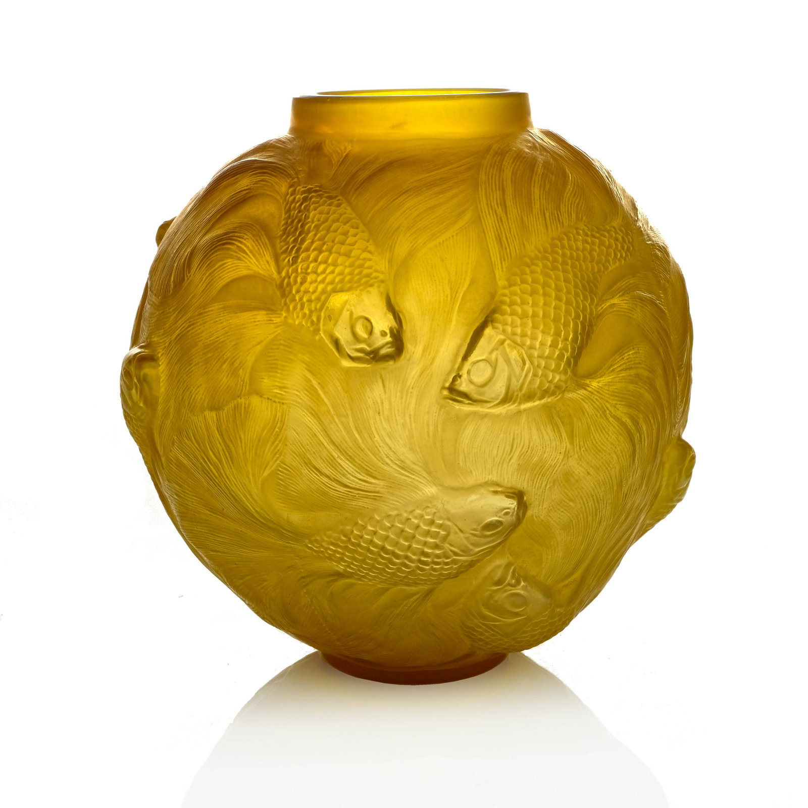 Rene Lalique, a Formose butterscotch gla (1 of 1)