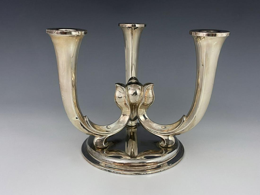 WMF, an Art Deco style silver plated thr (1 of 5)