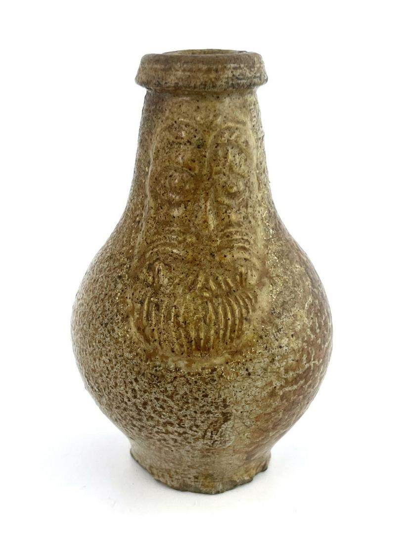 A small salt glazed stoneware Bartmankru (1 of 7)