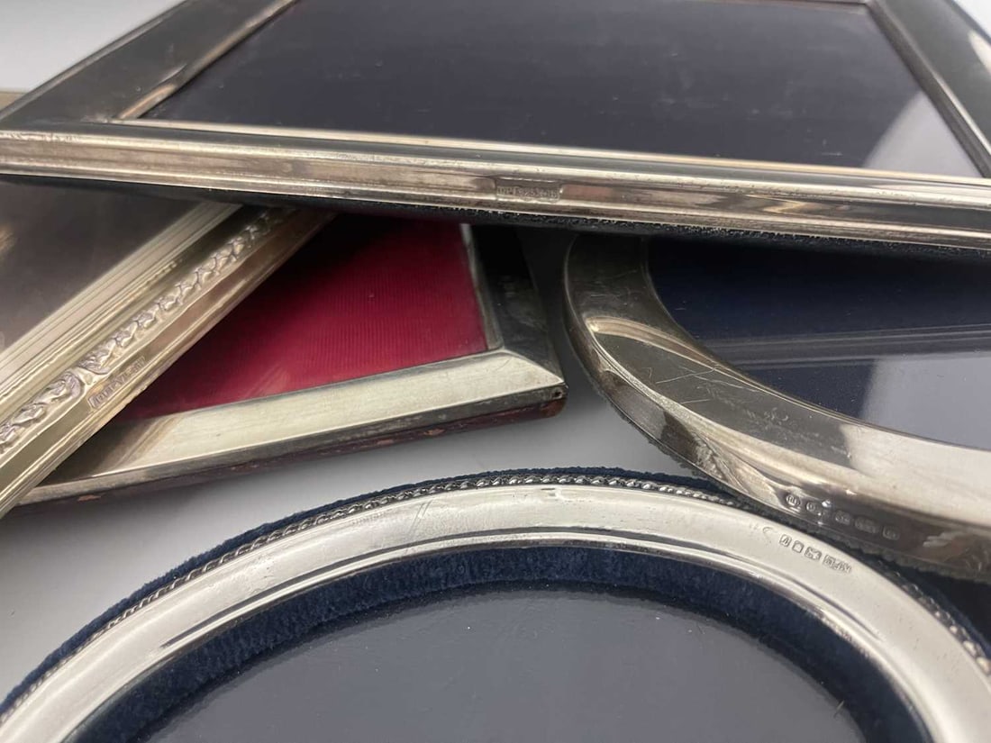 A collection of silver mounted photograp (1 of 1)