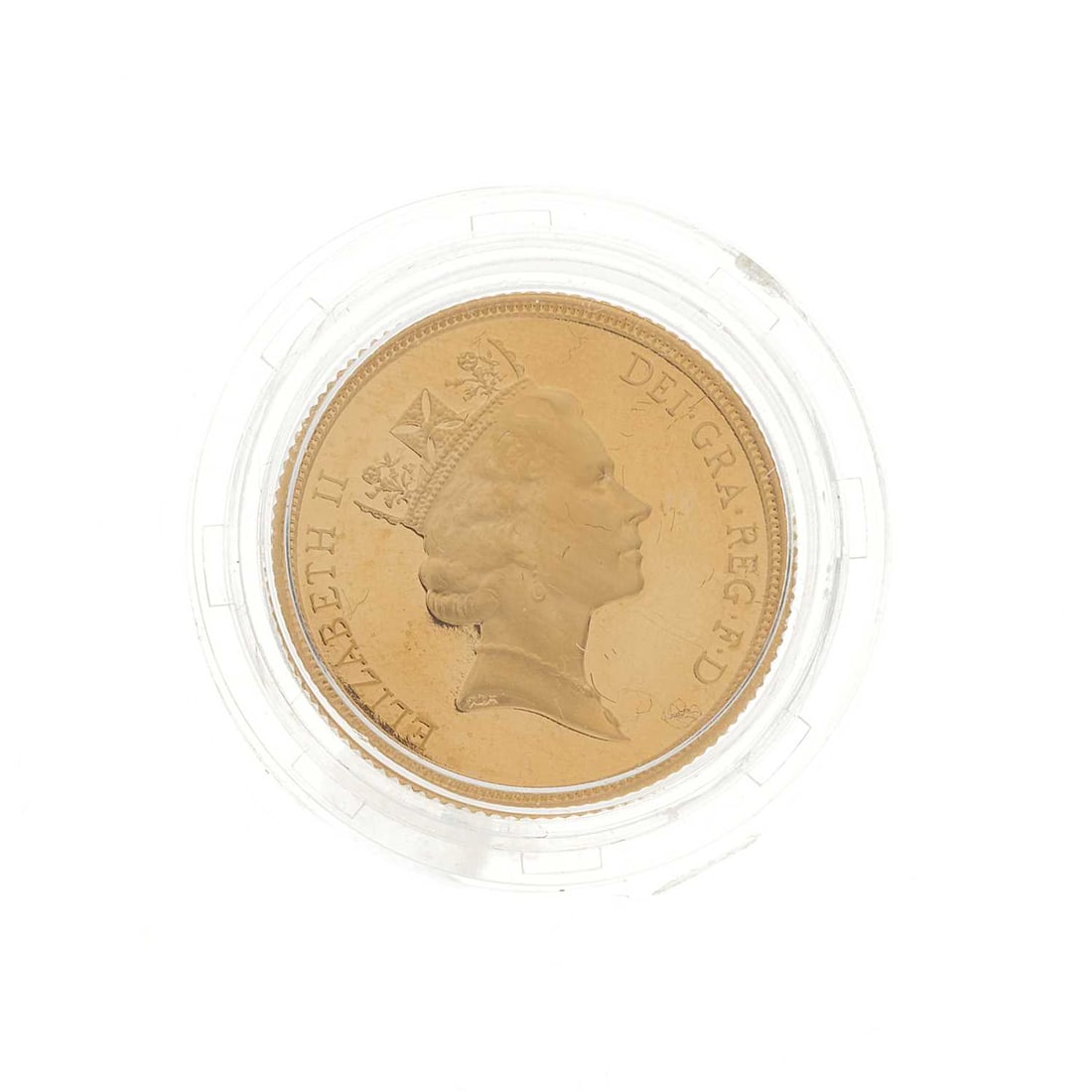 Elizabeth II, a 1997 gold proof full sov (1 of 3)