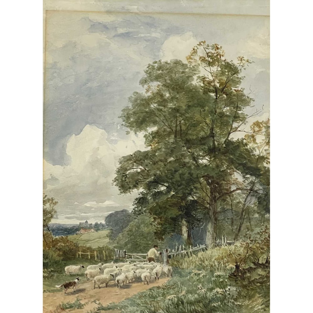 David Bates (British, 1840/41-1921), At (1 of 3)