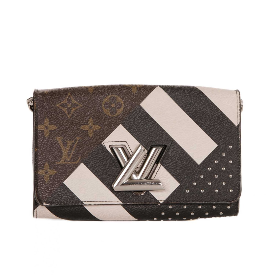 Louis Vuitton, a monogram studded Twist Chain handbag (1 of 2)