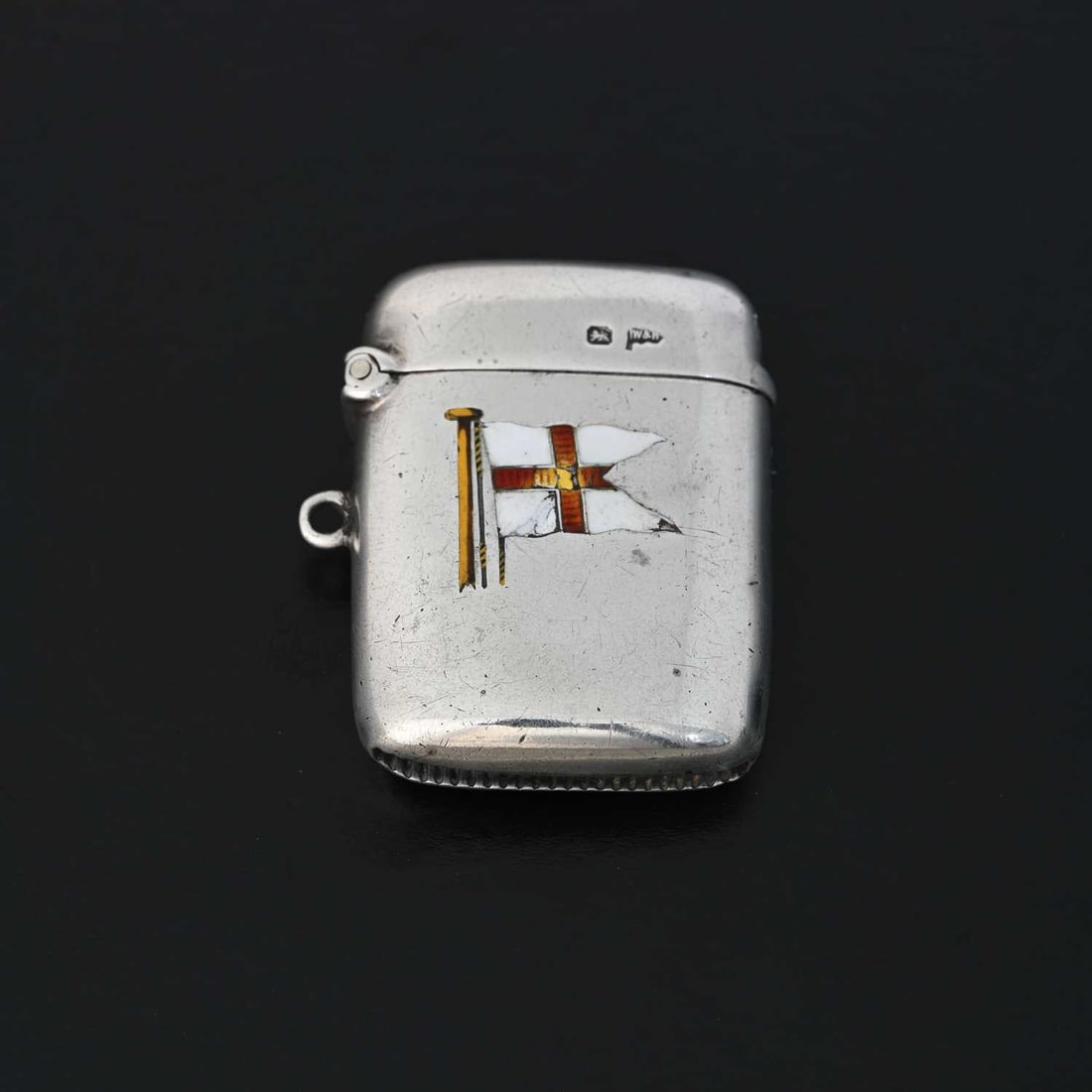 An early Edwardian silver and enamel mar (1 of 4)