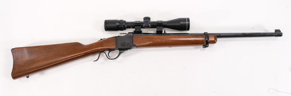 Ruger No3 .45-70 Rifle: Lightweight single shot Ruger No. 3 similar to No.1 with less frills. Chambered in the classic .45-70. Designed for accuracy and hunting, this Ruger will fit in many collections. fitted with a Bushnel