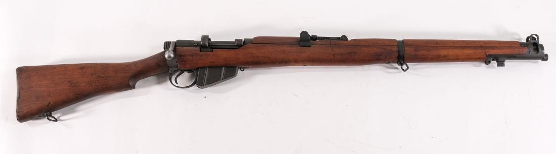 Enfield Lithgow SHT.LE III 1917 Rifle: Imported Mil Surplus rifle made of mixed components (Non Matching). Function and lock up are excellent. Parkerizing is very good for Mil Surp. Stock is smooth with expected mil surp marks all over. Pe