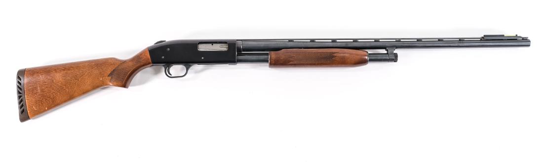 Mossberg 500 CG shotgun: Mossberg 500CG in 20ga 2 3/4 and 3" shells with a 28" barrel and full choke. The gun has a moderate amount of field wear. The hardwood stock and foregrip are in excellent condition, no chips or cracks