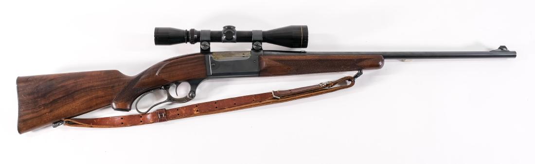 Savage Model 99 lever action rifle: Savage Arms Model 99 in .300 savage with a 22" barrel was made in 1963. C&R eligible. This lever action rifle is in excellent overall condition with very minor wear. The stock and foregrip are in exce