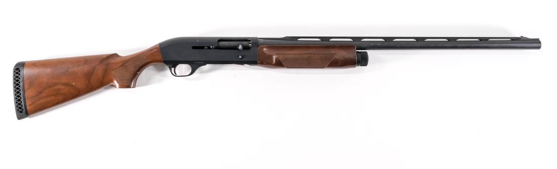 Benelli M1 Super 90 shotgun: Benelli M1 Super 90 in 12ga 3" or 2 3/4" shells with a 26" barrel. Made in Italy and imported by Heckler & Koch Inc Sterling V.A. The stock has some scratches and 2 small nicks in the wood one under t