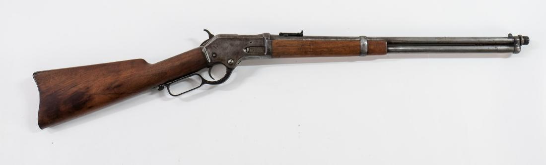 Colt 1883 Burgess Rifle 44-40: A rarity among Lever action and Colt Collectors alike: With less than 6500 ever made, and less than 40% of those with a full round barrel. Colt Burgess Model Lever action Light Carbine Rifle with 20" 