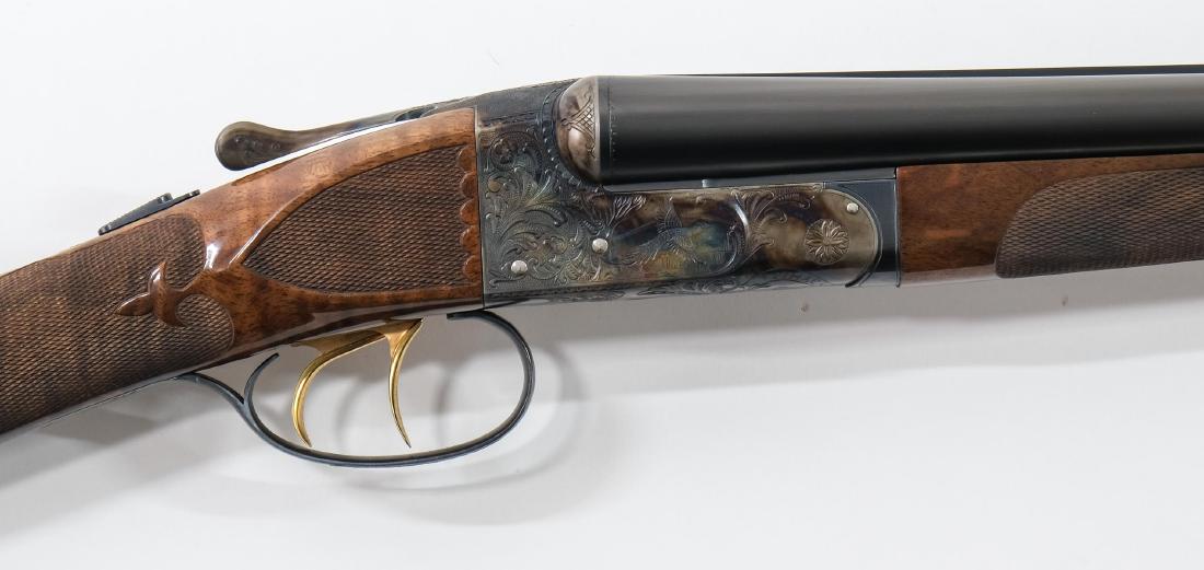 Ithaca Classic Doubles 20ga Shotgun Grade 4E: Ithaca classic doubles of Victor, NY. Recent manufacture between 1998 to 2003 featuring US handmade frames and Krupp steel barrels. Hand engraved receiver and hand checkered walnut. These were all spe
