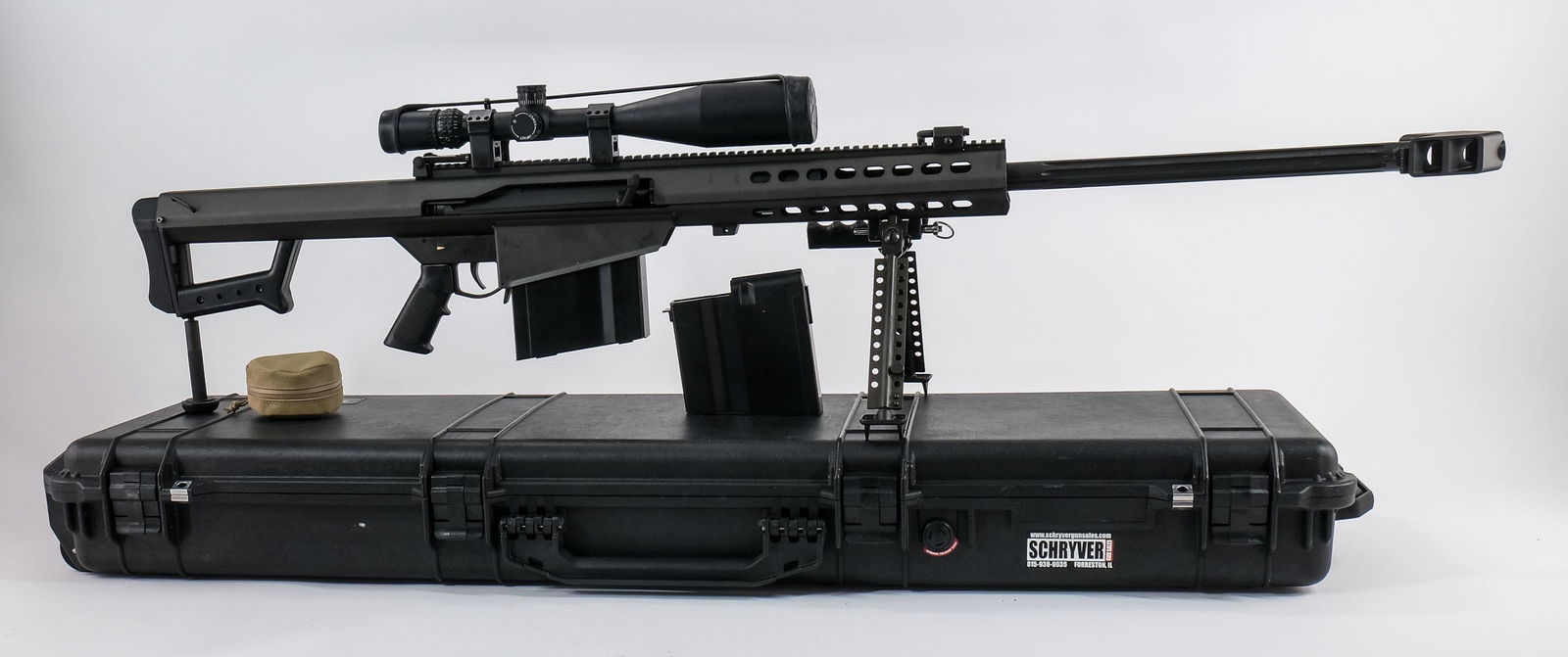 Barrett M107 50 Bmg Semi Auto Rifle May 30 Connecticut Firearms Auction In Ct